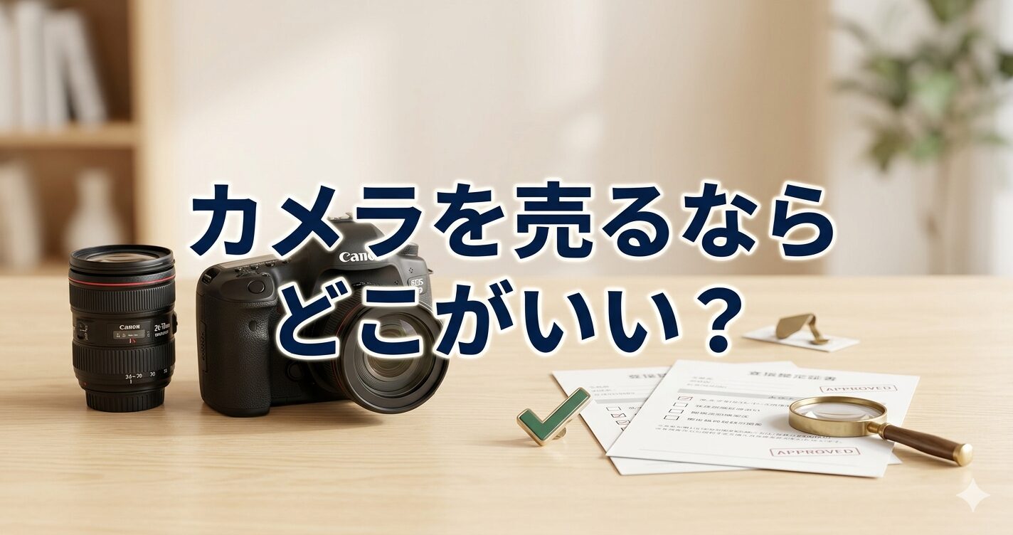 カメラを売るならどこがいい？